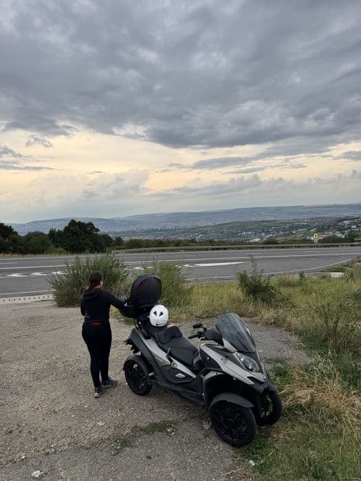 Qooder quadro4 400cc L5E se conduce cu B