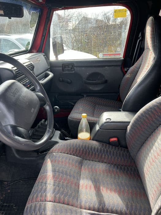 Wrangler TJ 1999 Offroad vand/schimb