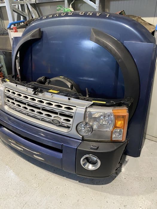 Fata completa Land Rover Discovery 3 capota bara far aripa trager