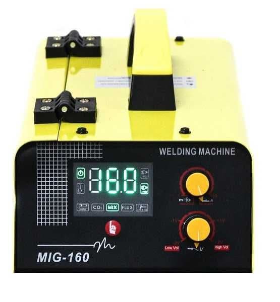 Aparat sudura MIG 160i + butelie 8L plina + reductor + sarma 5kg