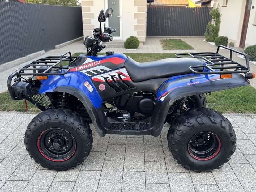 Atv Linhai 300 Worker 2x4 cu troliu (nu shineray bashan kxd cf moto