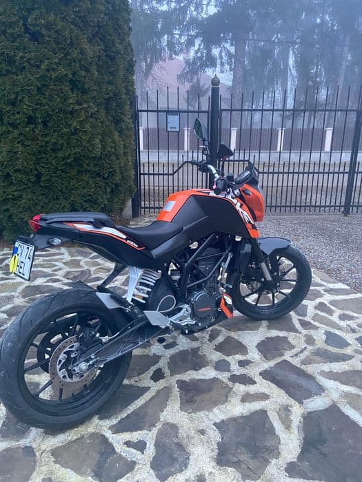 KTM 200 duke 2012