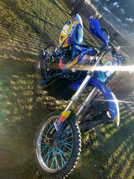 Vând proiect cross cu motor de Kawasaki zx 10