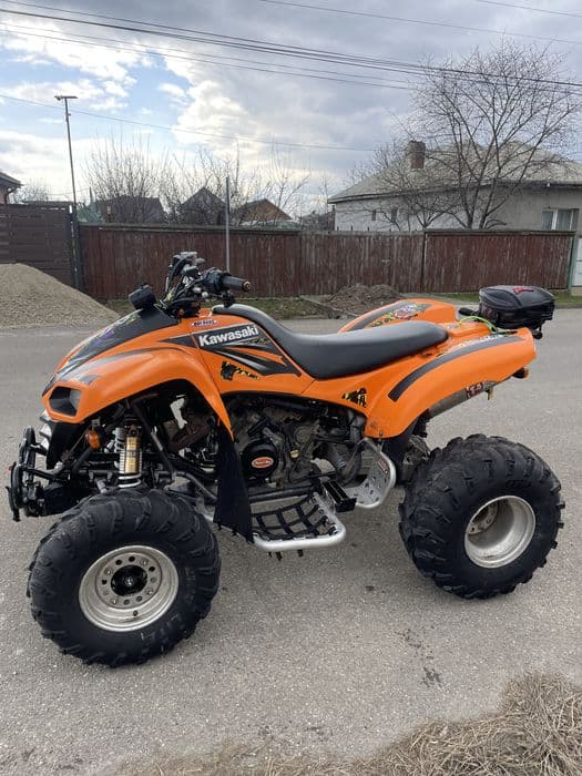 Atv,Quad Kawasaki Kfx 700,Accesorizat,Intretinut