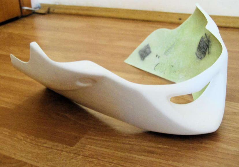 BugSPoiler Yamaha FZ6 S N Fazer , pinten carena inferioara , nou