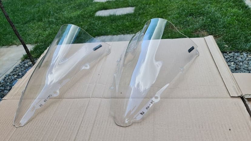 Parbriz Fabbri double bubble Yamaha R1 2000 2001 și R1 2002 2003