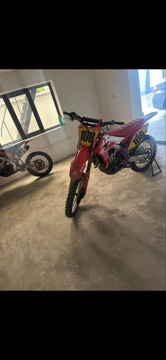 honda crf 450 x pornire buton