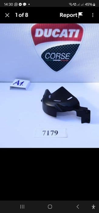 Protectii carbon originale Ducati Panigale V4