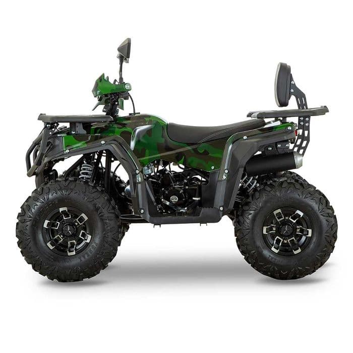 Atv 150cc RockRider Deluxe 8" semi-automat 4T benzina verde camo