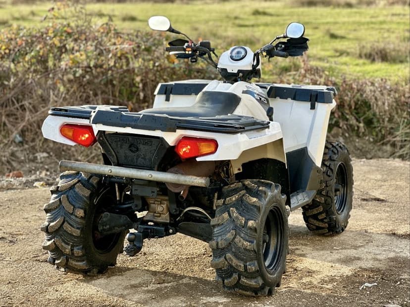 ATV Polaris Sportsman Forest 570 / 2014 + Lama de zapada 150cm