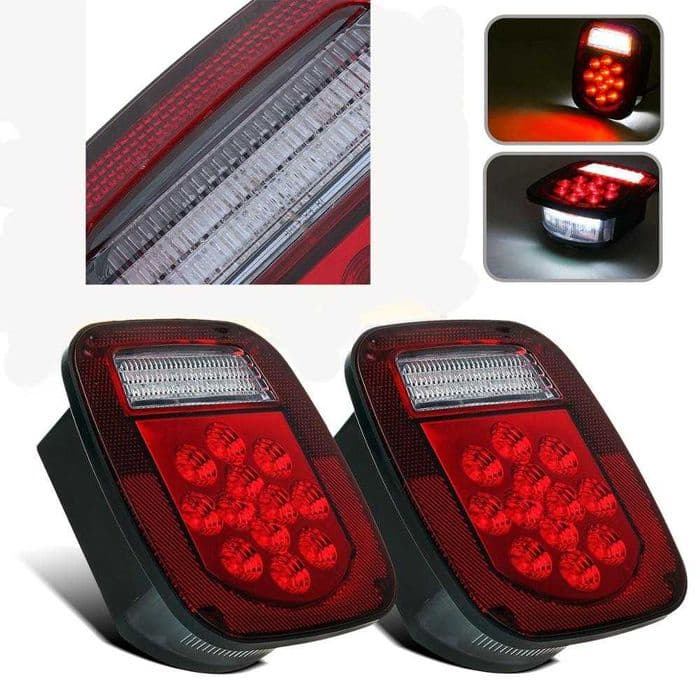 Set Stopuri LED Jeep WRANGLER TJ 97-06, YJ 87-95, CJ 76-86