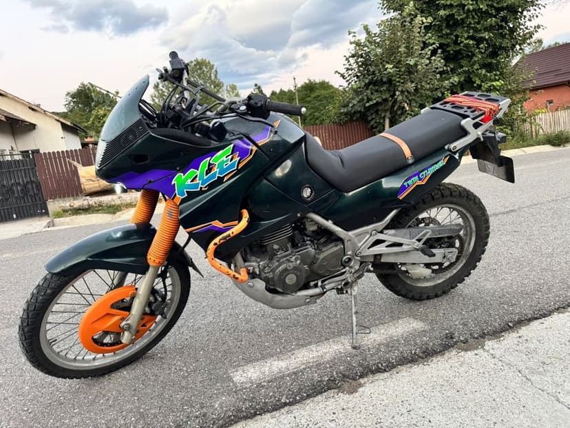 cross enduro kawasaki kle 500cc înmatriculat