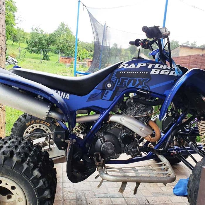 Stickere Autocolant YAMAHA RAPTOR 350 660 700