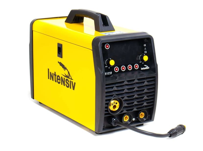 Aparat sudura MIG 210 + butelie 8L plina argon CO2 + ceas + sarma