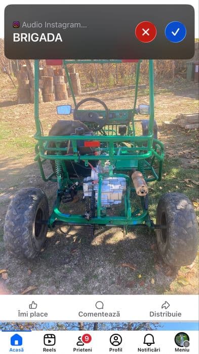 De vanzare buggy 125 perfect functional