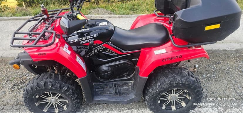 Vand atv cfmoto 520s fabricație 2022