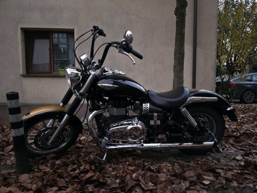 Triumph America 865 - 13.000 km Reali - Custom