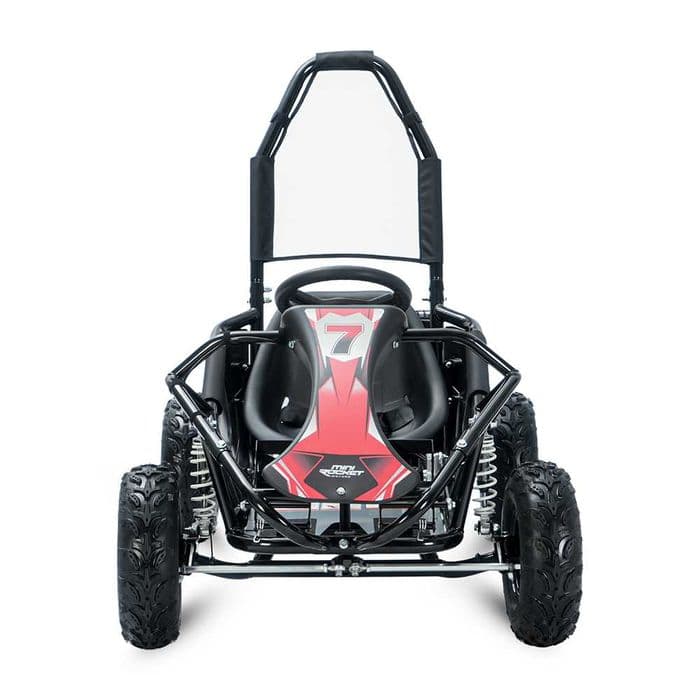 Atv copii 98cc Mini Rocket Raptor 6" automat 4T benzina rosu