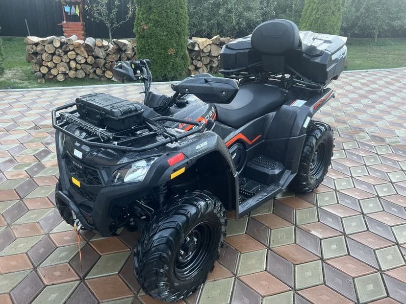 Atv goes 400l 2024 1600km!