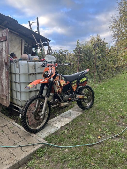 Cross ktm sx 125 2t