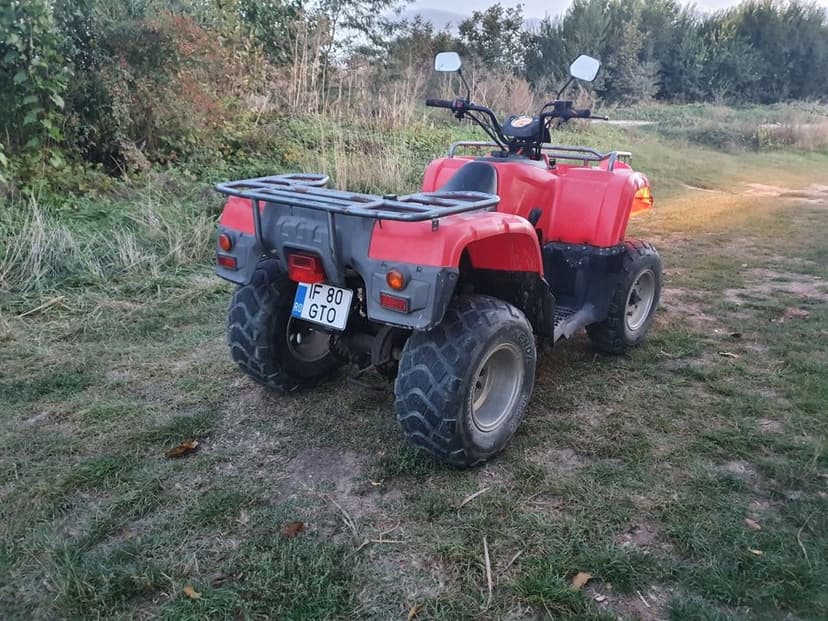 ATV 2X4 inmatriculat nr negre