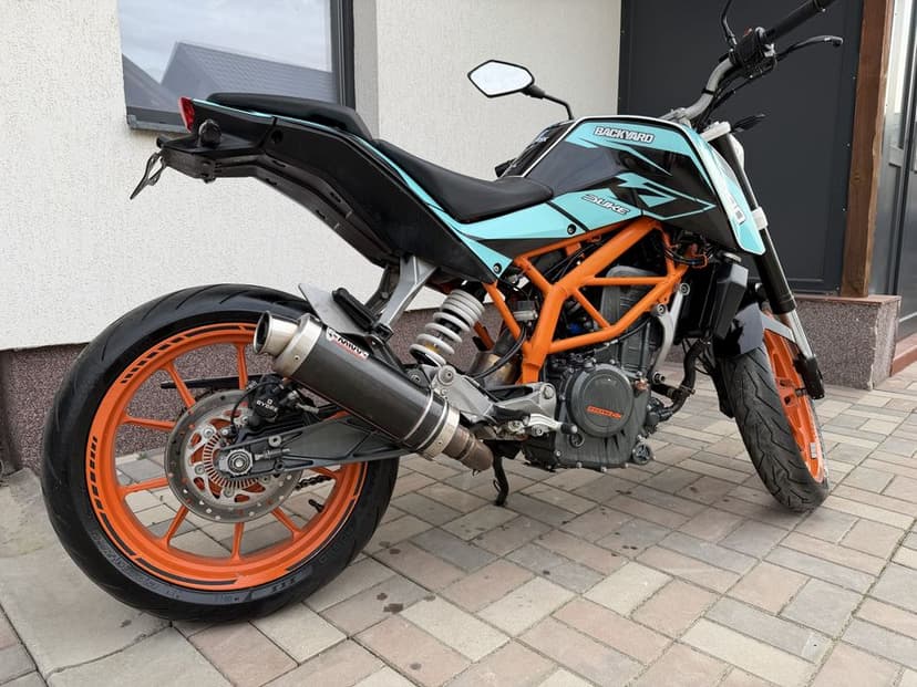 KTM Duke 390 ABS A2 2016 km 14.000 RAR facut