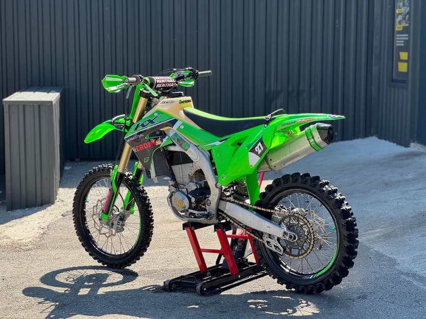 Motocicleta Kawasaki kxf 450 injectie / an 2021 / pornire buton ,
