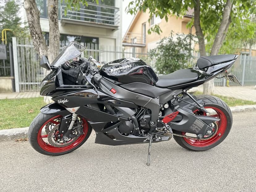 Kawasaki Ninja zx6r, an 2009