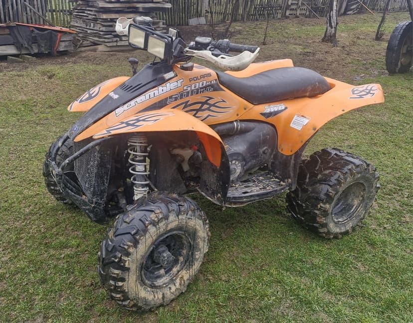 Atv polaris scrambler 500 4x4