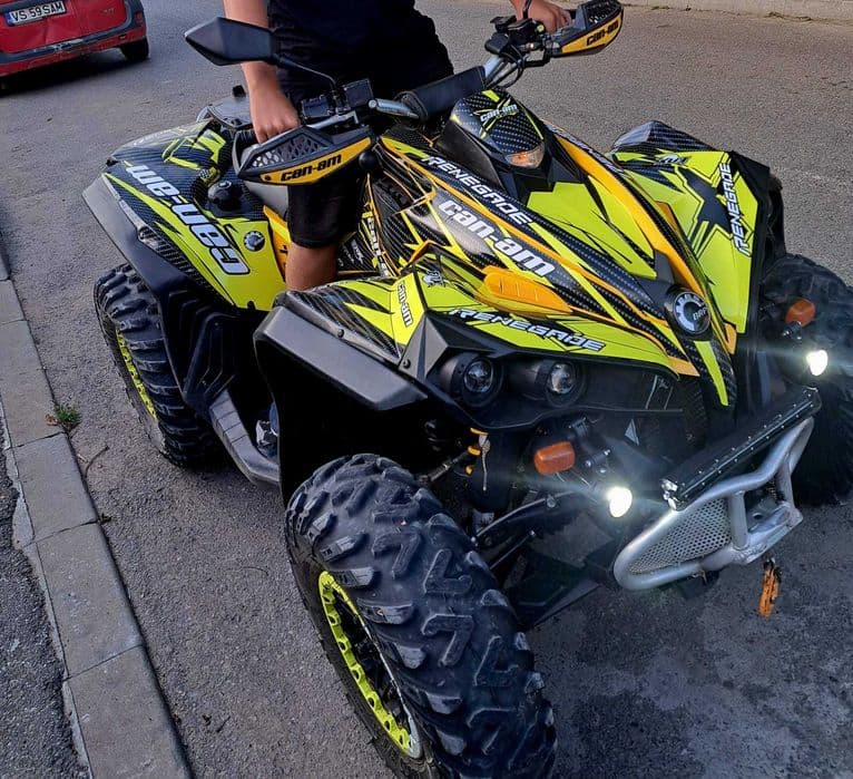 Stickere Autocolant Can-Am Renegade G1, G2  Printat si Laminat