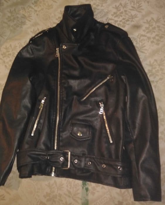 Geaca de piele Noua de la Sisley, colectia noua, S, M, L, XL