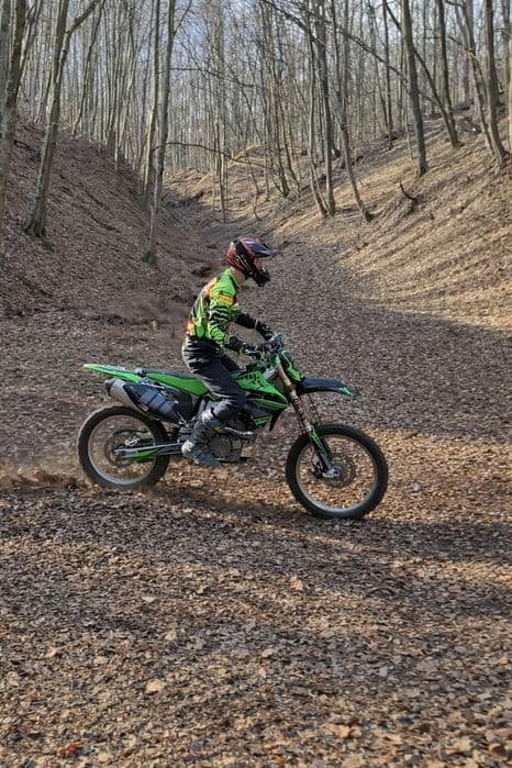 Vand cross Kawasaki kx450f