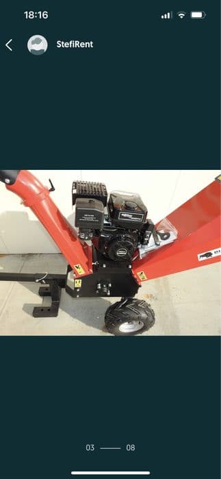 Bisonte bta-120 te tocator crengi