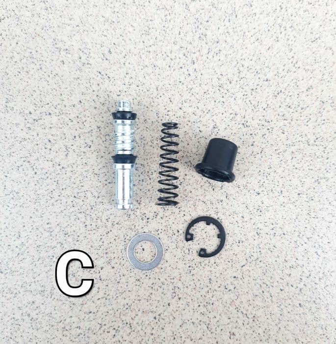 Kit Reparație Maneta/Pompa Frână–Atv–Motocicleta–Piston+Garnituri+Arc+