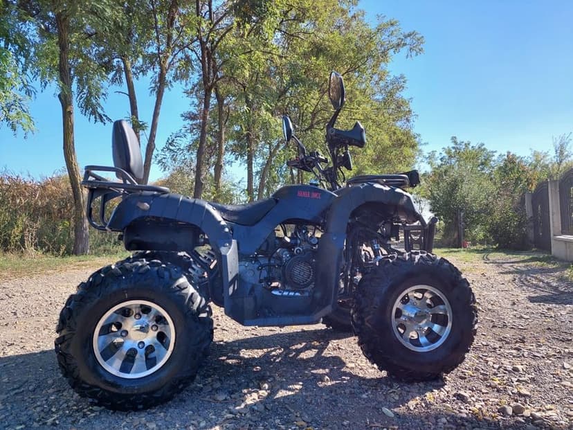Vând ATV 200cc Hamer cu cârlig remorcare