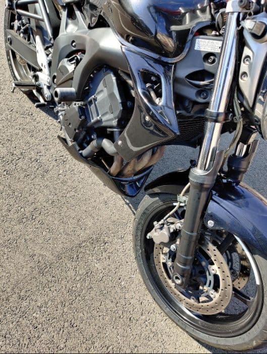 Carene radiator Yamaha Fz6