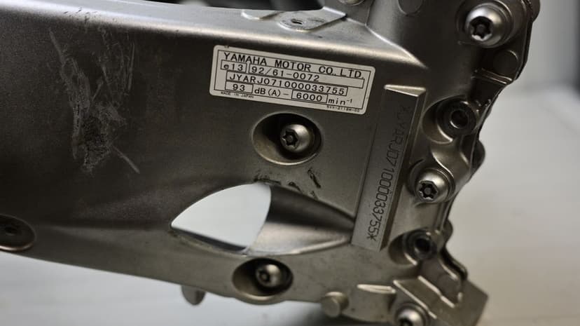 Cadru Cu Acte Sasiu Yamaha FZ6 2004 - 2009