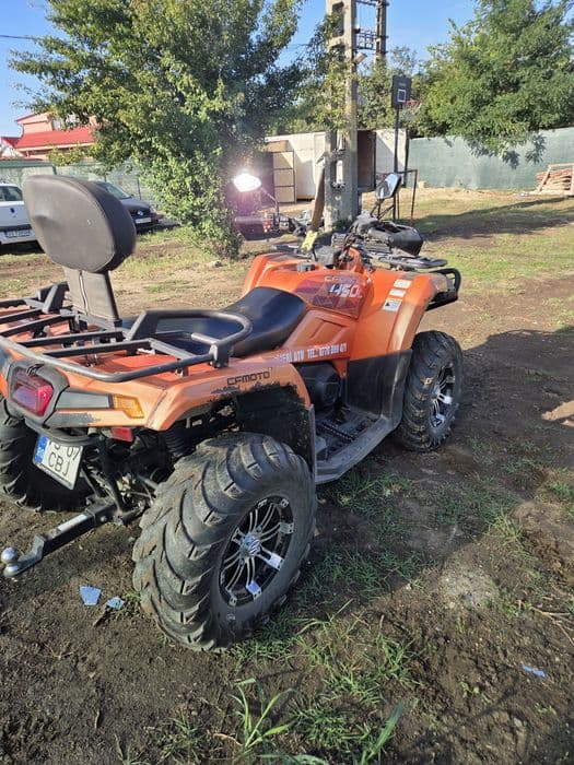 Cf Moto 450L
An fabricatie 2023
5000km
Varianta omologata de 2 persoan