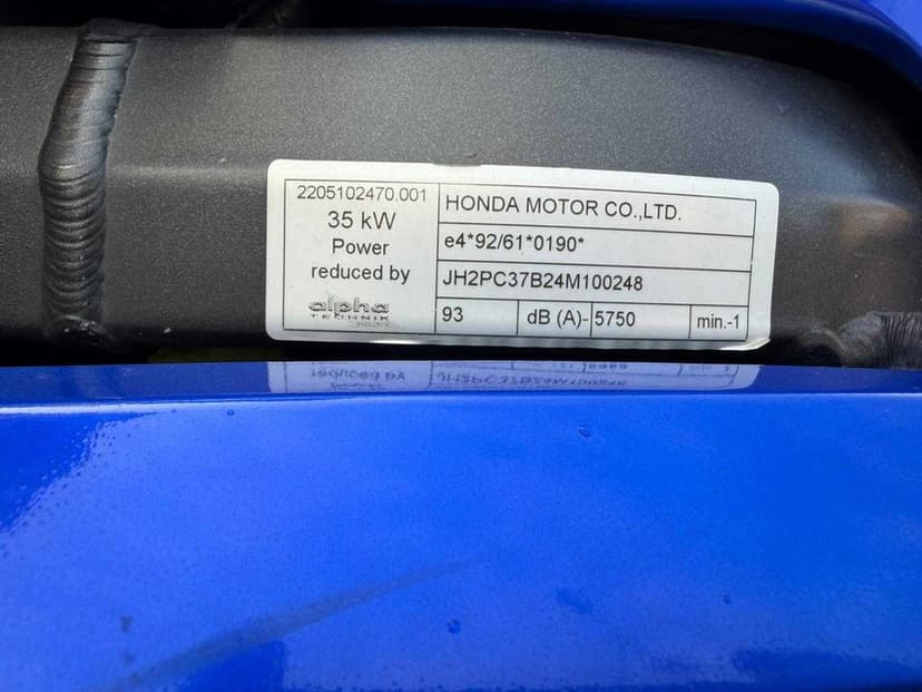 Honda CBR600rr A2 35KW