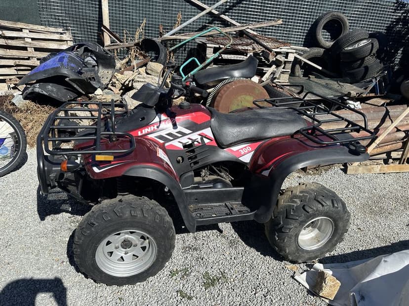 Vand pachet 2 atv linhai 300 2500 euro negociabil