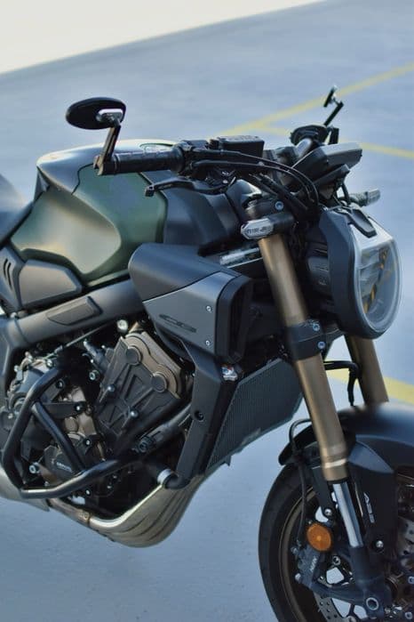 Honda CB650R 2024 | 6500 km | Full extras | GB Racing | Hepco Becker