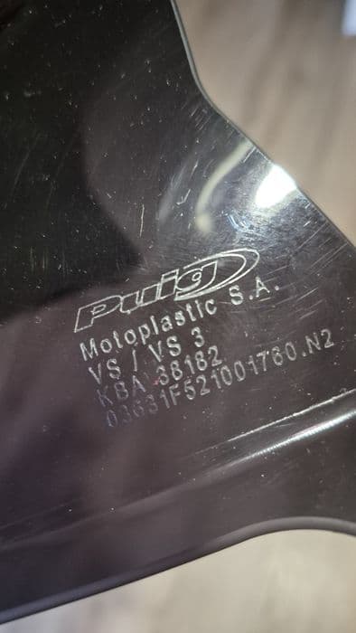 Szyba wyscigowa PUIG Suzuki GSXR-1000 L7+ 2017-