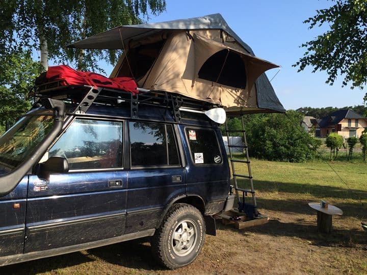 Land Rover Discovery 2 -Bagażnik dachowy