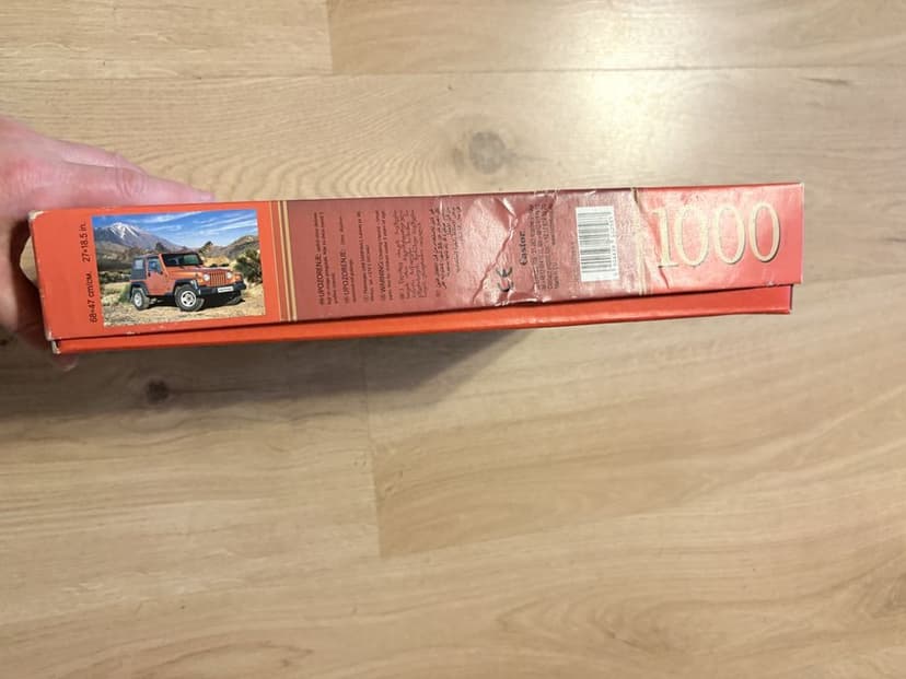 Puzzle 1000 el. Jeep Wrangler Castorland stan bdb