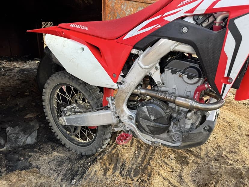 Honda CRF 250 R 2018 r. Wydech HGS 3 mapy zaplony. Rozrusznik