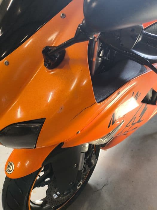 Kawasaki ZX 6r 07-08 czasza lampa wypełnienia szyba ramair lusterka