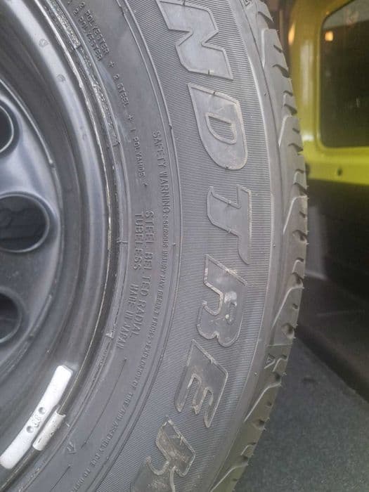 Komplet kół od Suzuki Jimny