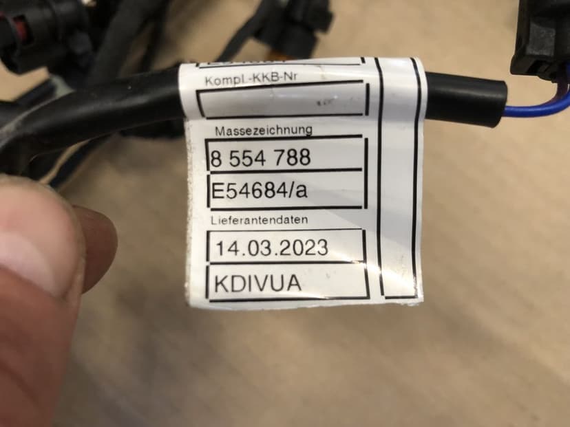 Bmw R1250 GS K50 K51 Instalcja Wiązka Główna Kable Kostki Przekaznik