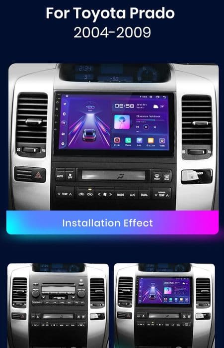 Radio nawigacja TOYOTA LAND CRUISER Navi Gps Android