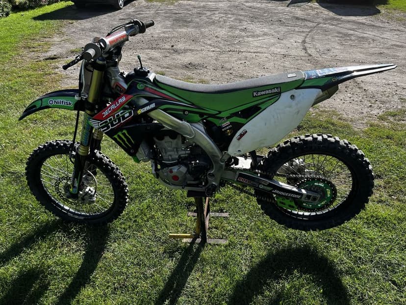 Kawasaki kx-f450 wtrysk!!